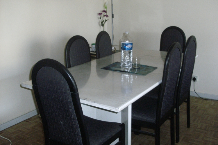 Site 1: Common room for studying, eating and meeting